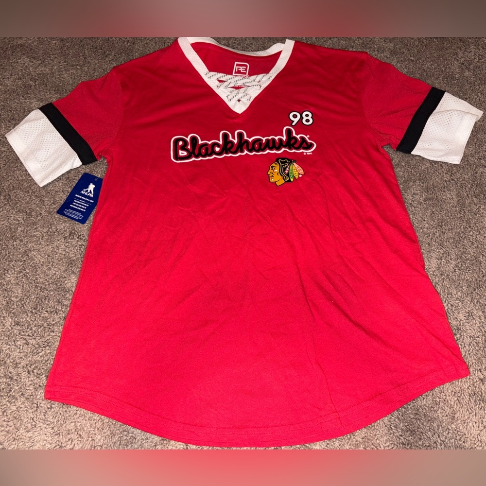 Pro Edge Red Blackhawks Jersey